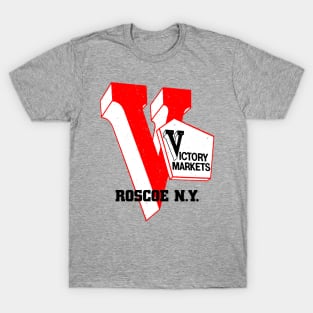 Victory Market Former Roscoe NY Grocery Store Logo T-Shirt